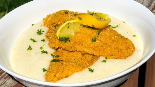 Fish and Grits Combo Meal