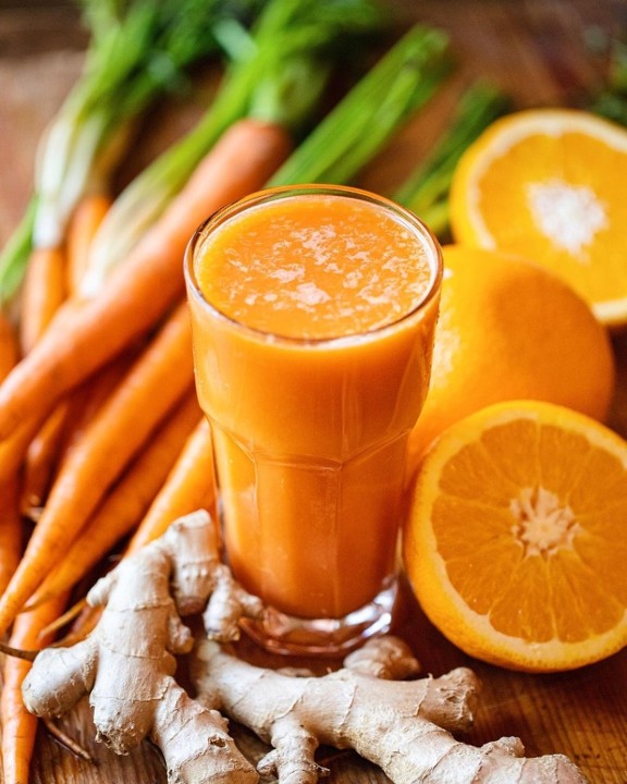 Carrot Ginger Orange Juice