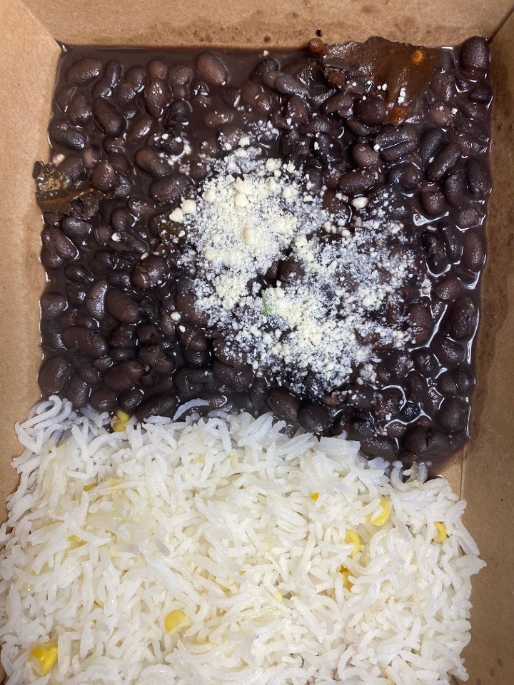 Arroz y Negros (rice & black beans)