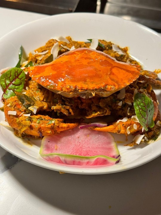 Manglorean Crab Sukha