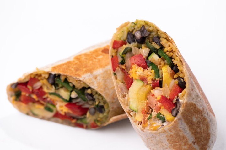 Grilled Vegetable Burrito