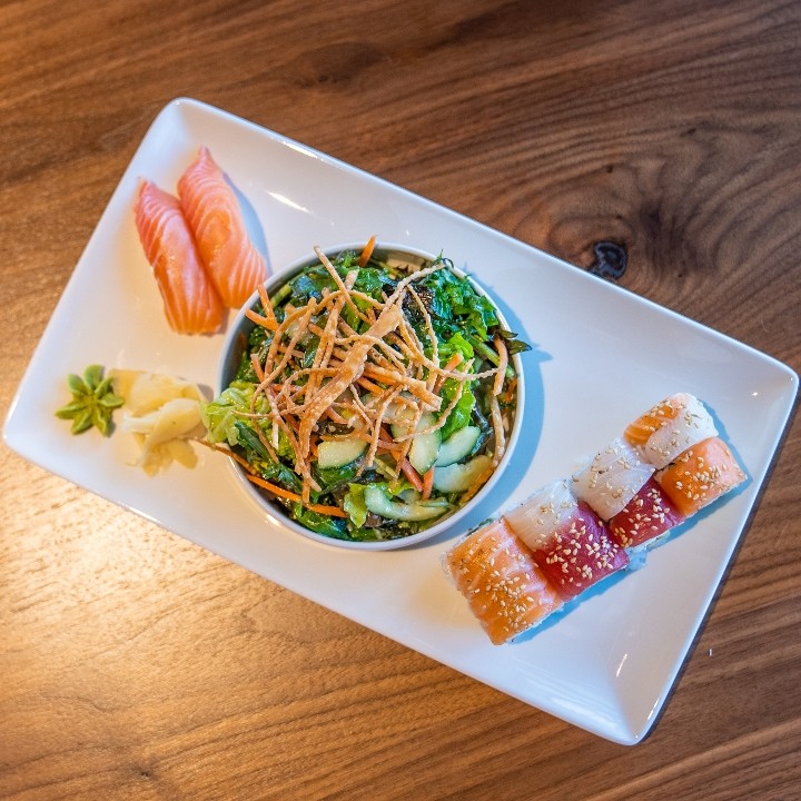 Memoir [Sushi] Rainbow Roll Lunch
