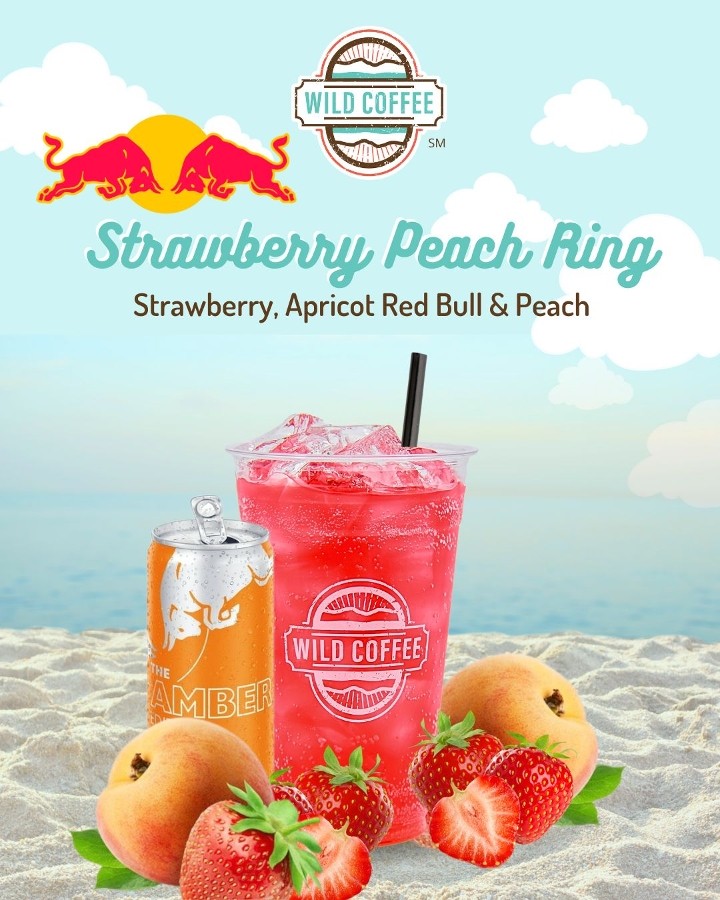 Strawberry Peach Ring Red Bull