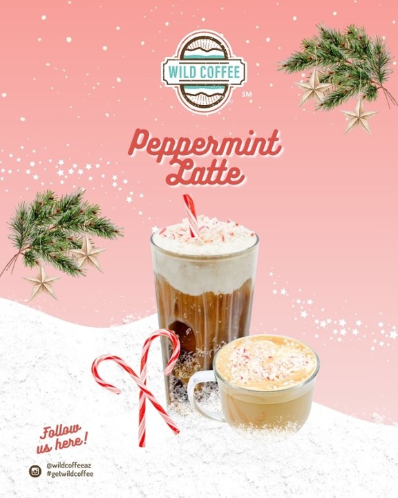 Peppermint Candy Cane Latte
