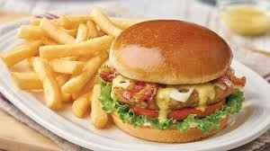 Turkey Burger & Fries