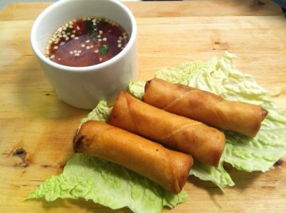 Fried 3 Shrimp Spring Rolls