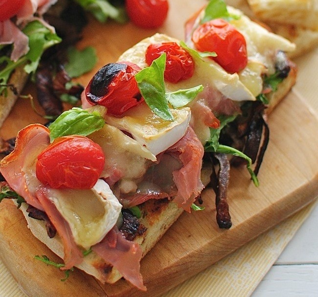 Toasted Ciabatta Prosciutto  Sandwich