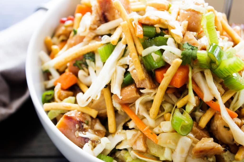 Asian Salad With Chicken