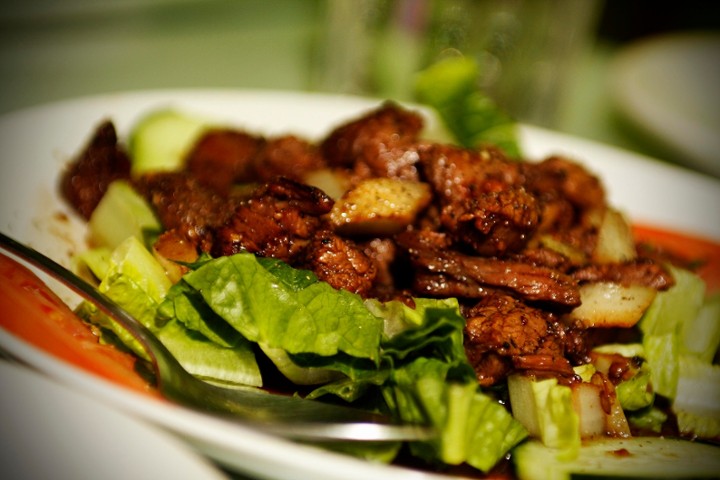 Shaking Beef Salad