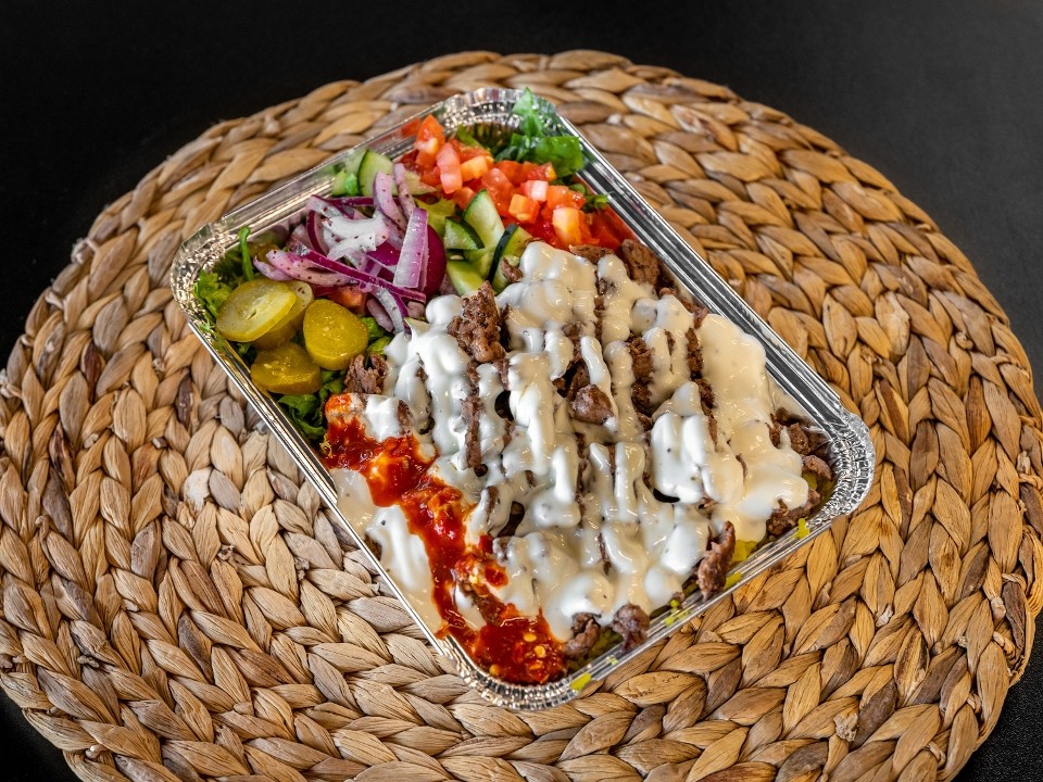 Lamb Shawarma over Rice
