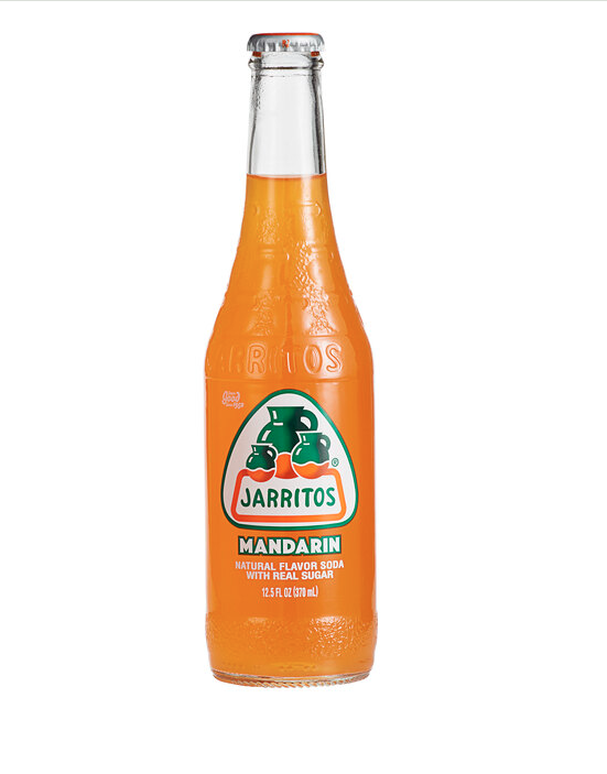 jarritos mandarin glass bottle