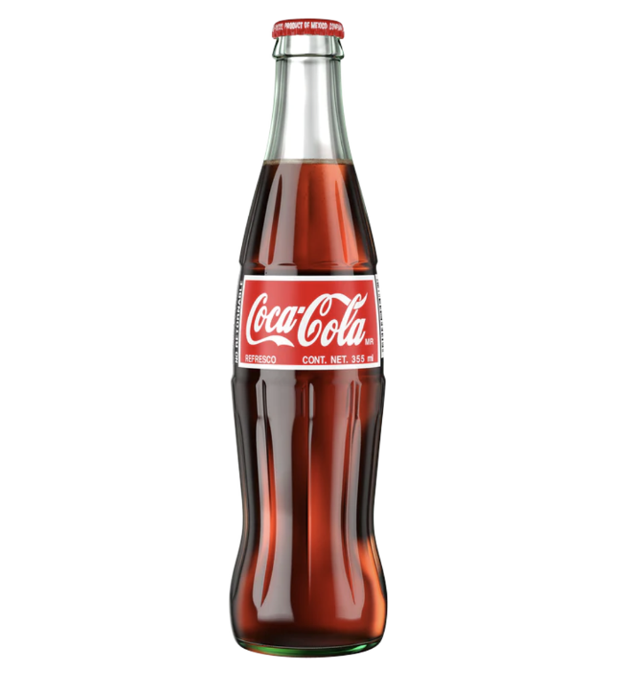 coca cola medio litro glass bottle (500 ml)