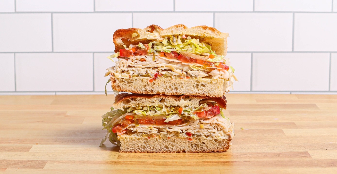 TURKEY FOCACCIA SANDWICH