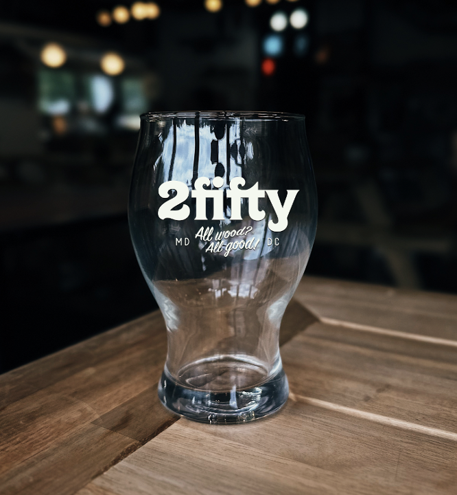 2fifty Collectible Beer Glass