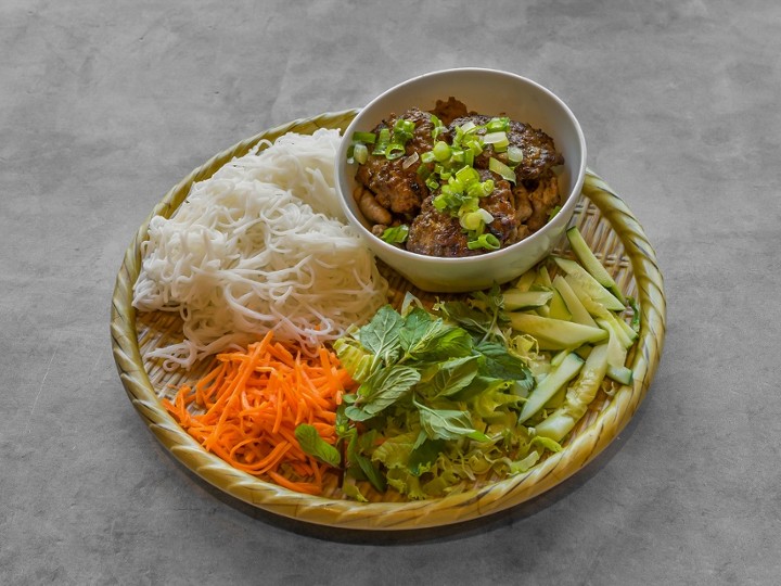 B1 Bun Cha Ha Noi - Hanoi Style Grilled Pork Over Rice Vermicelli