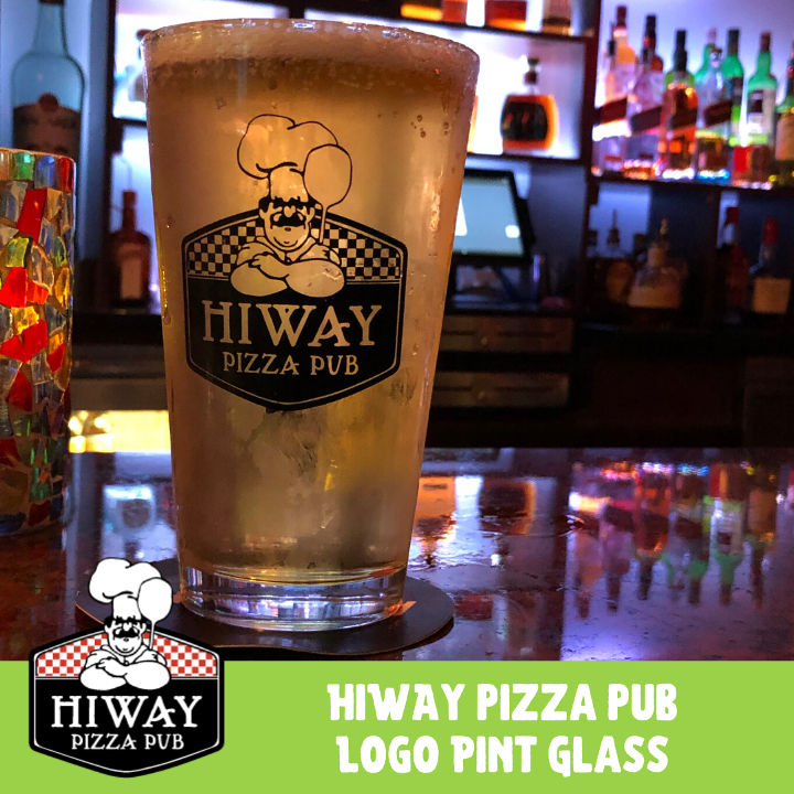 HiWay Logo Pint Glass