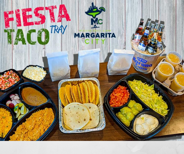 Fiesta Taco Tray W/ Drink 1 Full Pitcher