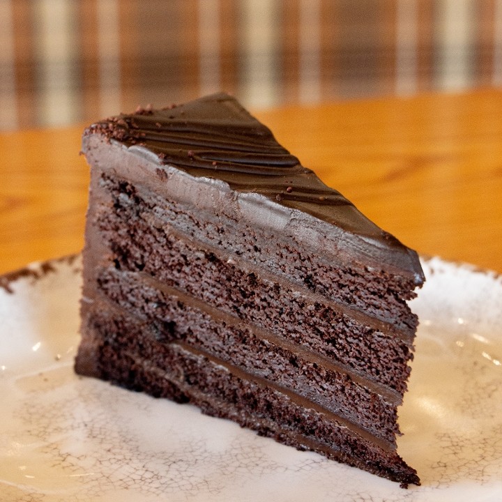 FIVE LAYER CHOCOLATE CAKE