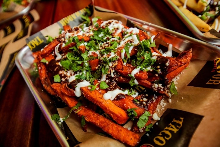 Camote Frito Con Mole on line