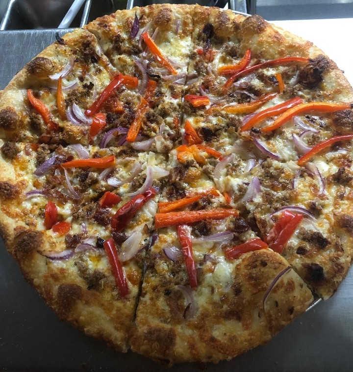 14" Sausage & Peppers