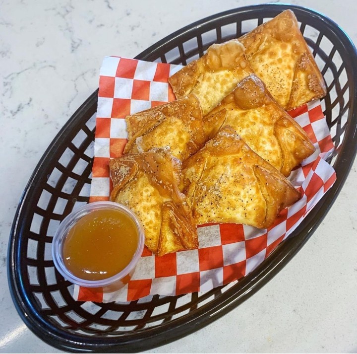 Crab and Cheese Wontons ( 6 pieces)