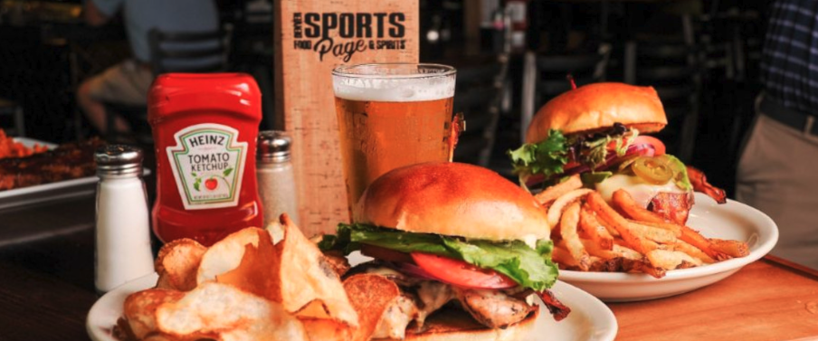 Sports Page Food and Spirits