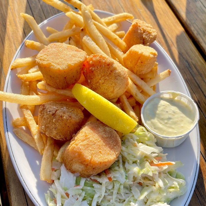 Fried Scallop Plate