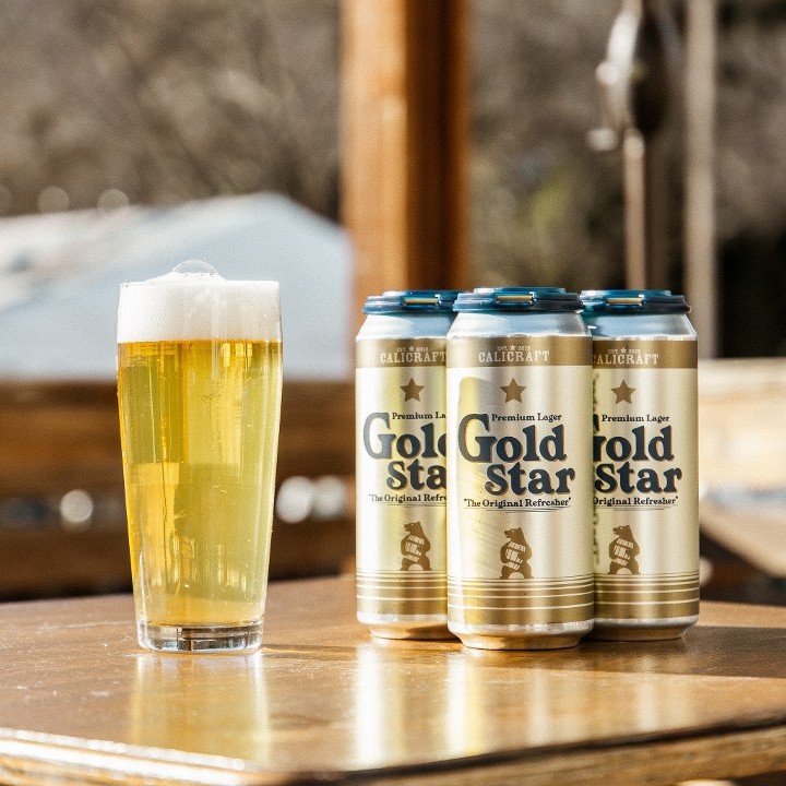 Gold Star Lager - 4pk 16oz. Cans
