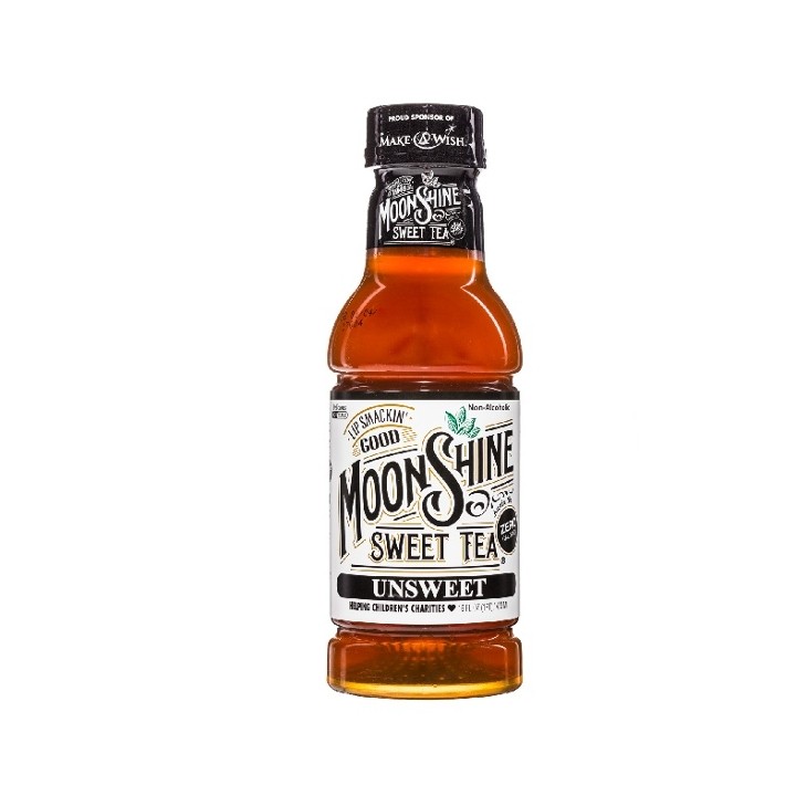 16 oz bottle Moonshine Unsweet Tea