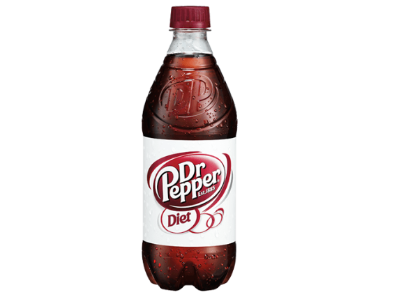 20 oz bottle Diet Dr Pepper