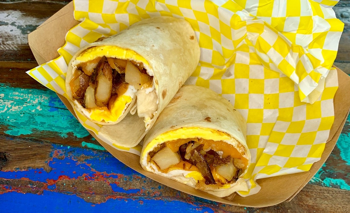 Egg and Cheddar Wrap