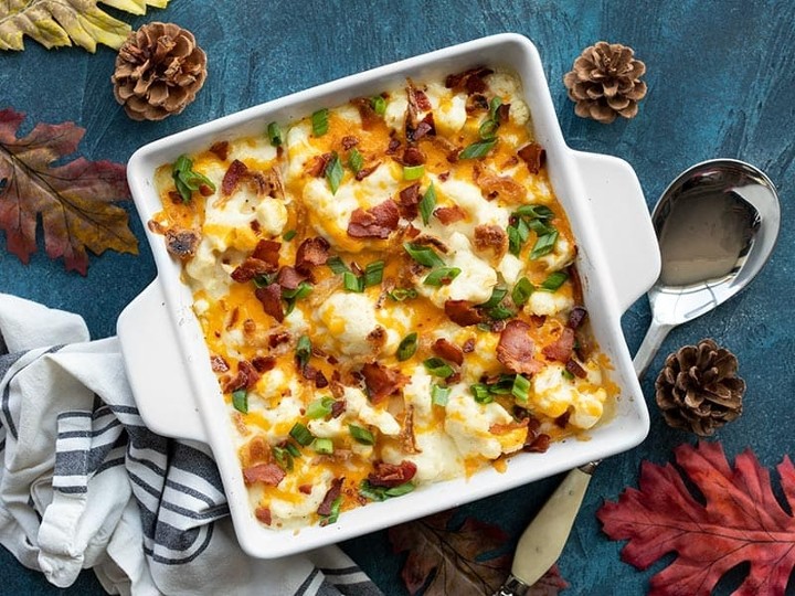 Loaded Baked Cauliflower