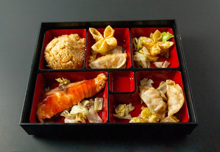 Salmon Teriyaki Bento Box