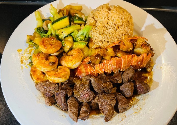 Dinner Filet, Lobster, & Shrimp