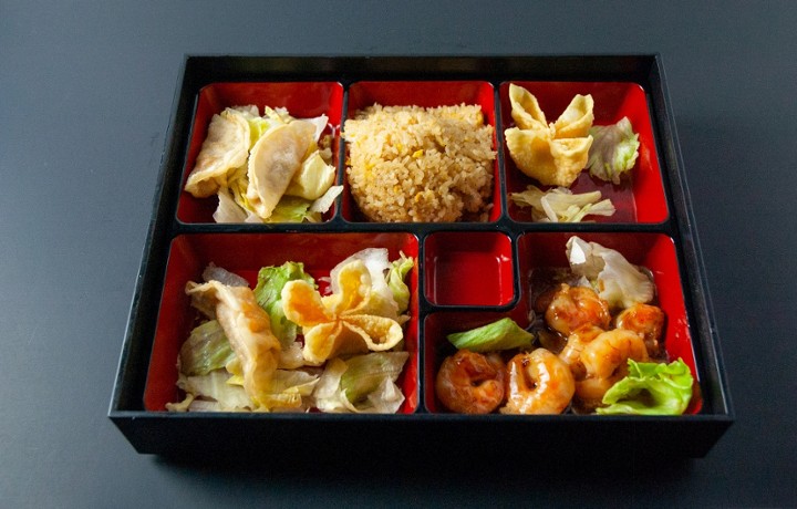 Shrimp Teriyaki Bento Box