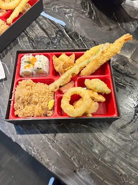 Shrimp & Vegetable Tempura Lunch Box