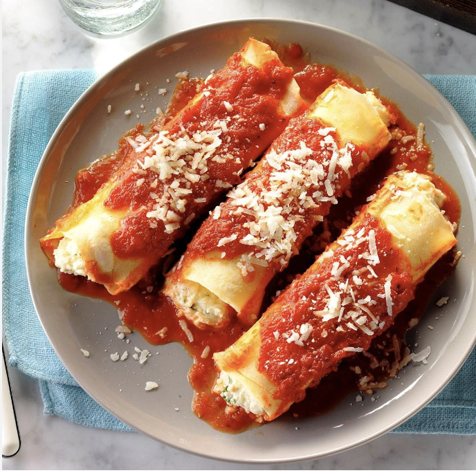 Baked Manicotti