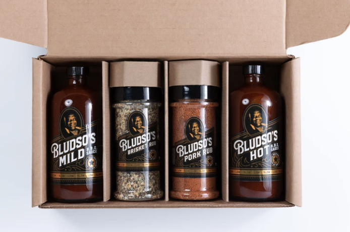 Bludso's Sauce & Rub Gift Set - 4 PACK