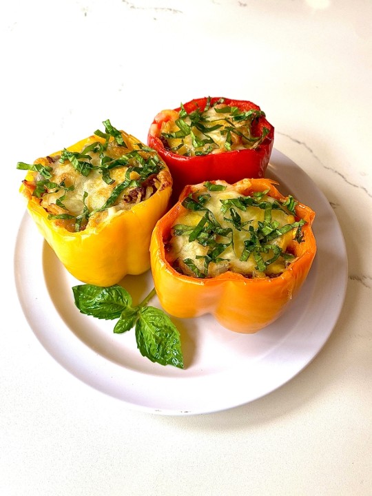 Stuffed Bell Peppers Serves 4-6