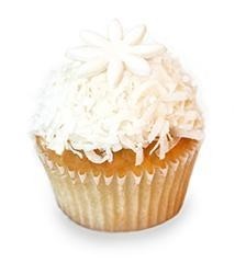 GF Vanilla Coconut Cupcake