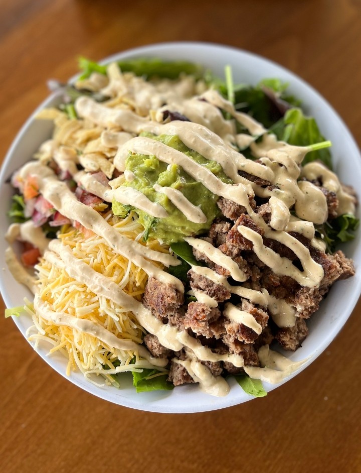 Southwest Taco Burger Bowl