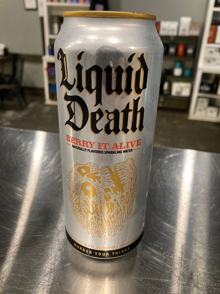 Liquid Death Sparkling Berry It Alive 19.2oz Can