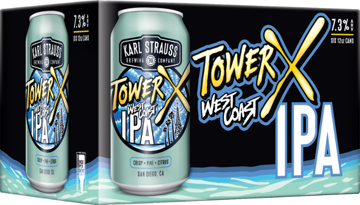 Tower X | 6 pack 12oz Cans
