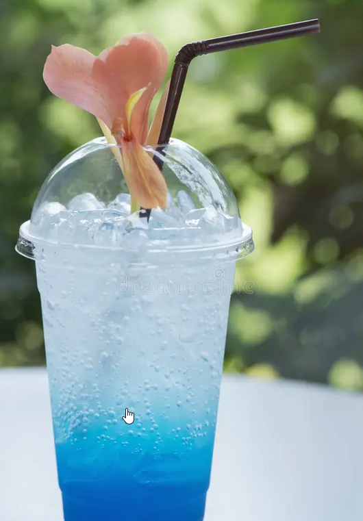Blueberry Green Mocktail