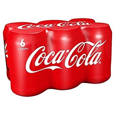 6 Pack Canned Soda