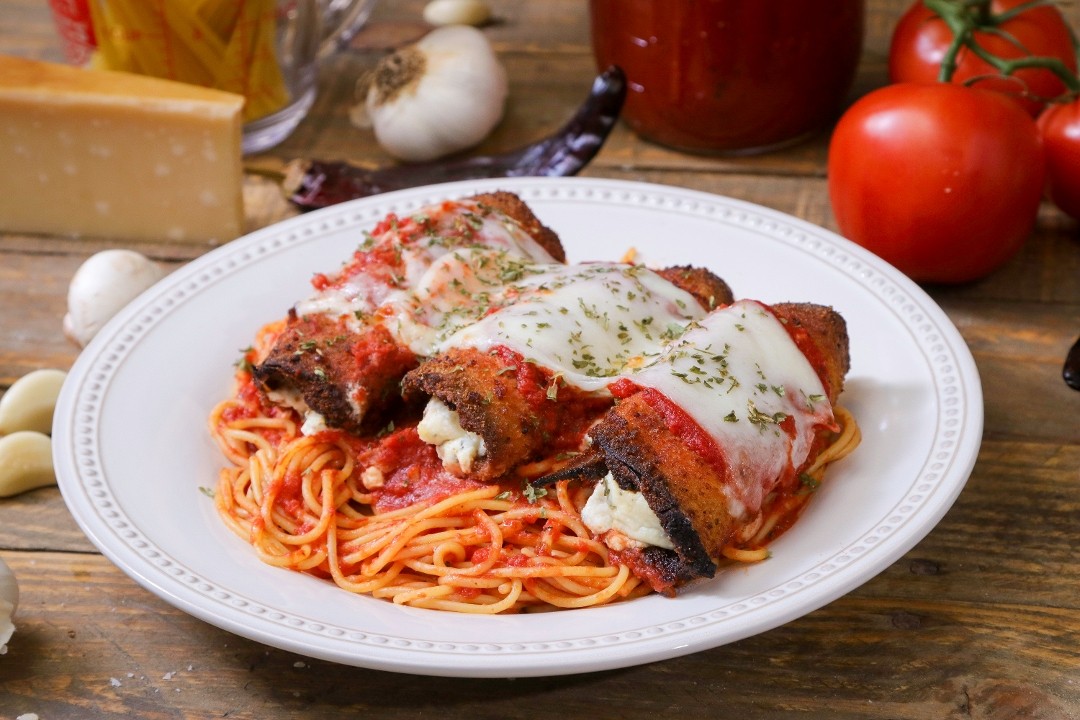 Eggplant Parmesan Pasta