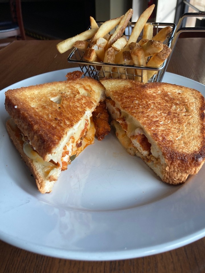 Buffalo Grilled Cheese*