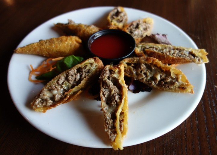 Cheesesteak Egg Rolls*