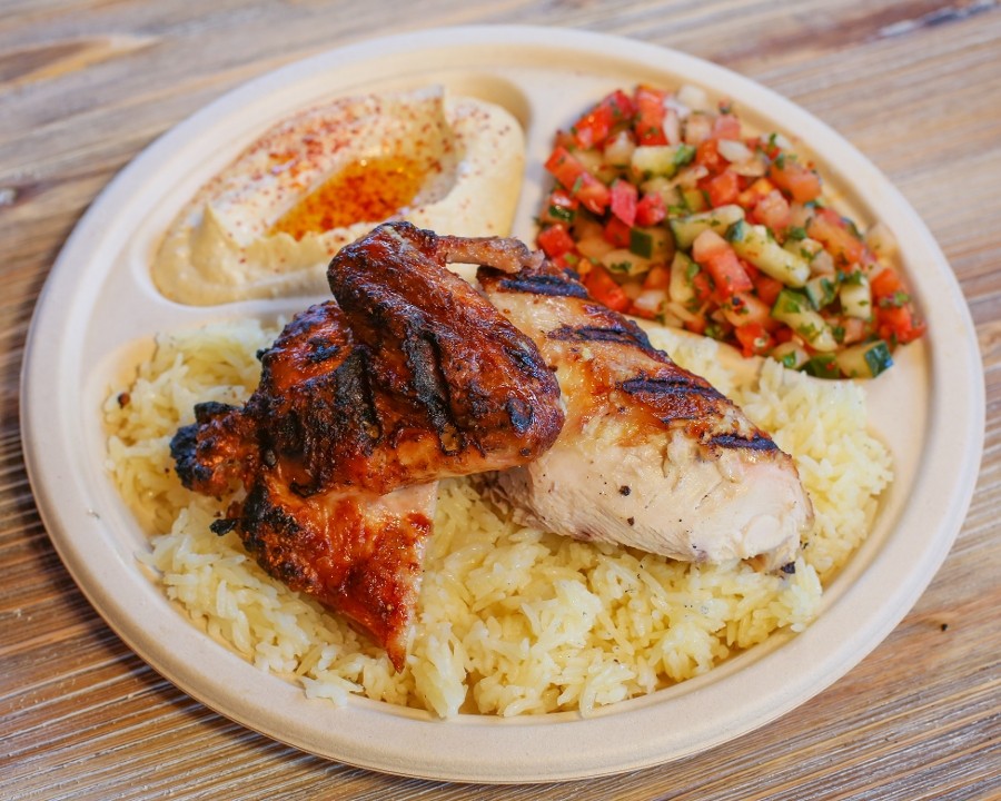 2pc Flame Grilled Chicken Plate
