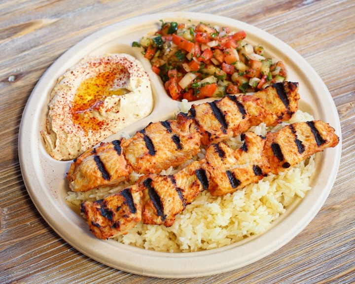 Chicken Kebab Plate